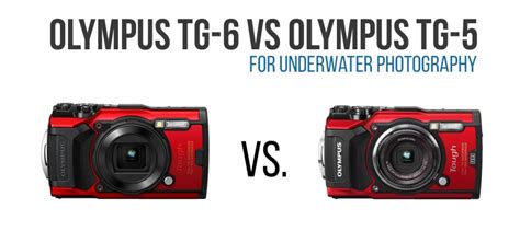 What Are The Advantages Of The Olympus TG-6 vs TG-5 - Underwater Cameras Blog by Mozaik