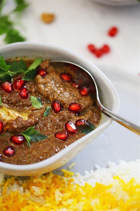 Fesenjan Recipe (Persian Walnut Stew)