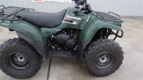 2007 Kawasaki Prairie 360 4X4 Green - YouTube