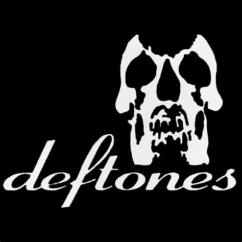 Deftones Skull Logo Decal Sticker