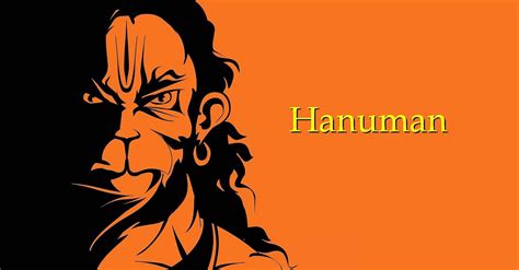 Download Angry Hanuman Face Graphic Art Wallpaper | Wallpapers.com
