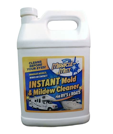 MiracleMist-Instant Mold and Mildew Cleaner for RV's and Boats, 1 ...