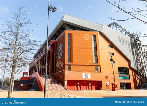 Liverpool Anfield Stadium, England - March 23, 2022. Editorial Stock Photo - Image of europe ...