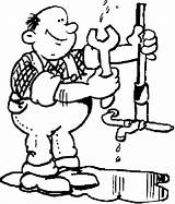 Coloring A plumber And Puddle Picture sketch template