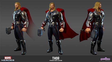 ‘Marvel Heroes’ MMO Releases New Screens And Character Model Sheets