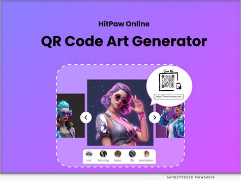 HitPaw Announces New Online QR Code Art Generator for Creative QR Code Generation ...