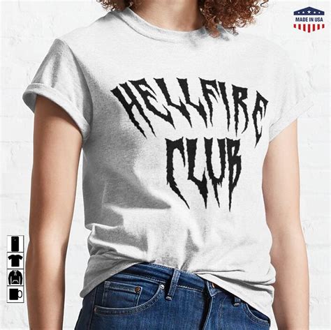 Hellfire Club Stranger Things Classic T-Shirt