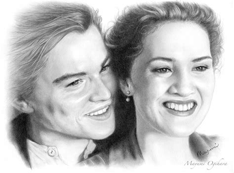 Jack and Rose - Titanic Fan Art (28719511) - Fanpop