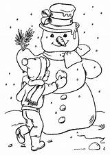 Coloring Winter Season Pages & Book For Kids sketch template