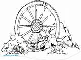 Wagon Wheel Coloring Pages sketch template