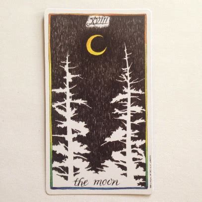 The Moon :: Wild Unknown Tarot Card Meanings | Carrie Mallon
