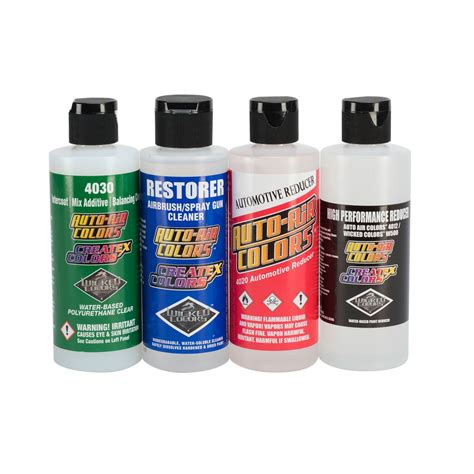 4906-04 4oz. Additive Set - Airbrush Paint Direct