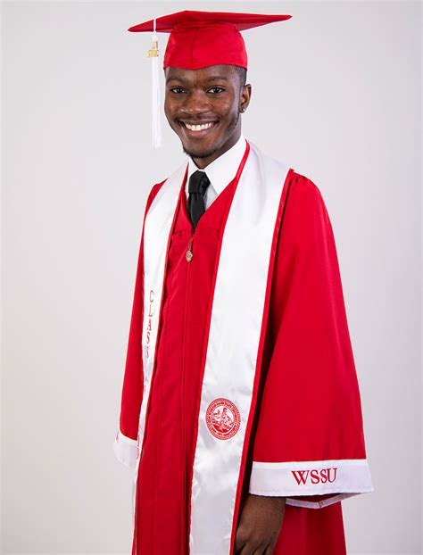 WSSU unveils red graduation cap and gowns - Winston-Salem State University