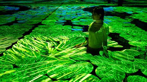 teamlab's immersive installations infill the japan pavilion for expo milan 2015