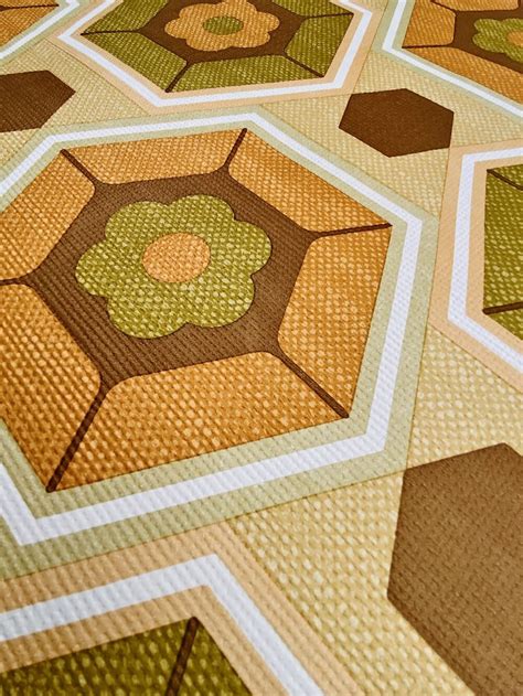 1970s Retro Geometric Wallpaper | Vintage Wallpapers - Online Shop