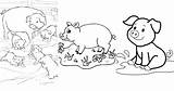 Pig Coloring Pages Images sketch template
