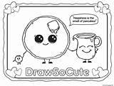 Pancake Draw So Cute Coloring Pages Printable sketch template