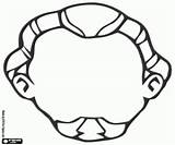 Head Of A Man With goatee beard coloring Page  Goatee Coloring sketch template