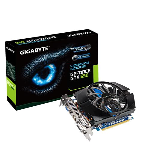 GeForce GTX 650 1GB 128Bit GDDR5 GTX650-1GDD5 GPU Graphics Card DVI HDMI VGA USA ...