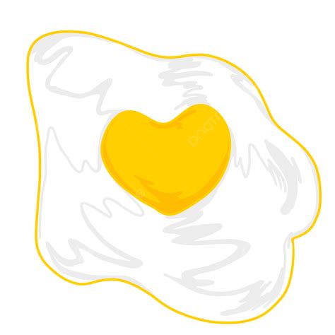 Sunny Side Up Egg With Love, Sunny Side Up, Sunny Side Up Egg, Love PNG Transparent Clipart ...