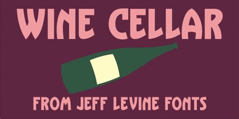 Wine Cellar JNL Font Download - Fonts Empire