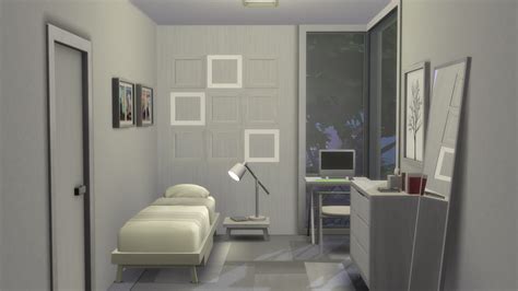 MINIMALIST BEDROOM STUFF PACK (CC) I am so excited... — Illogical Sims' CC + Renders