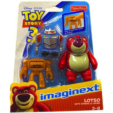 Fisher-Price Imaginext Toy Story 3 Lotso with Sparks & Chunk Mini Action Figures - Walmart.com ...