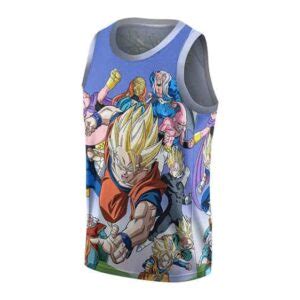 DBZ Kai Characters Sacred World of Kai NBA Jersey