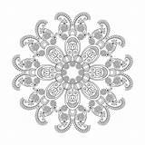 Enigmatic Elixir Mandala coloring Book Page 51805844 Vector Art At Vecteezy sketch template