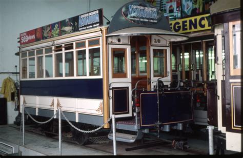 Weston Langford125957: Christchurch Tramway Depot Dunedin Trailer 18