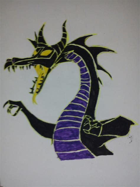 Maleficent dragon form by DeathGod1994 on DeviantArt