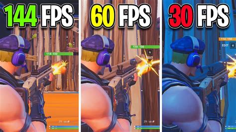 144 FPS vs 60 FPS in Fortnite! - Smooth Reaction Time! - YouTube