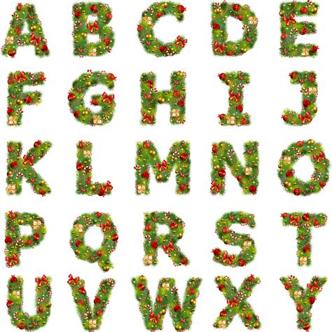 Merry Christmas Letters Printable