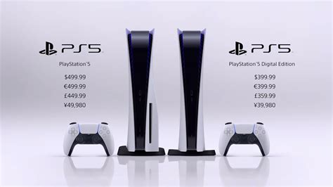 Sony reveals PS5 and PS5 Digital Edition price and release date