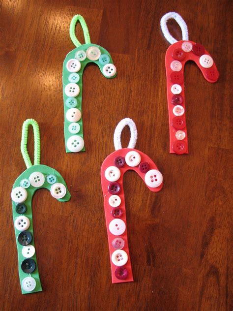 Ramblings of a Crazy Woman: Candy Cane Preschool Christmas Craft | Artesanato de natal, Natal ...