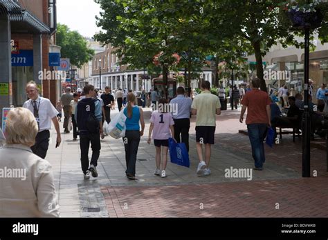 Uxbridge Town Centre Middlesex London England Stock Photo - Alamy