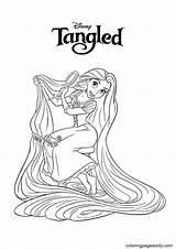 Rapunzel And Four Sisters Coloring Pages  Princess sketch template