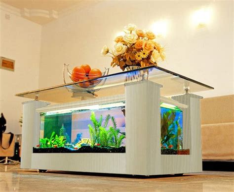 Fish Tank Coffee Table Design Images Photos Pictures