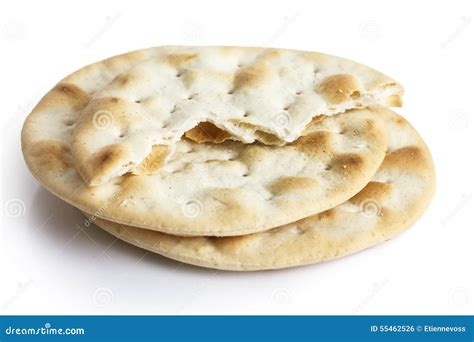 Stack of Water Biscuits Isolated on White. Half with Crumbs. Stock ...