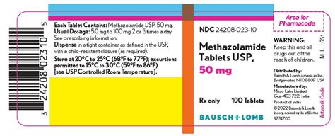 DailyMed - METHAZOLAMIDE tablet