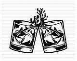Whiskey Glass Clip Art sketch template