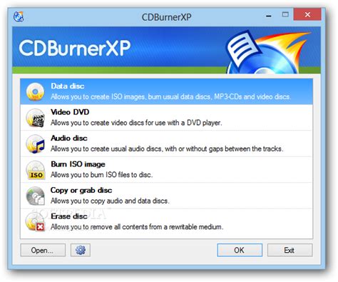 Portable CDBurnerXP 4.5.8.7128 - Download, Review, Screenshots