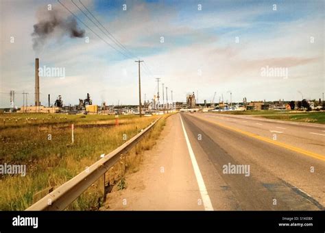 Tar sands, Oil sands, Fort McMurray, Alberta, Canada Stock Photo - Alamy