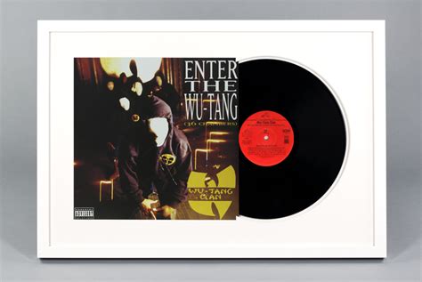 Enter the Wu-Tang - Custom Framed Vinyl Album