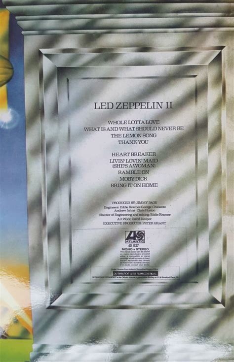 Led Zeppelin - Led Zeppelin II (Limited Edition) - Vinyl Pussycat Records