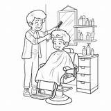 Coloring pages For Barbers barber Coloring Pages Coloring  sketch template