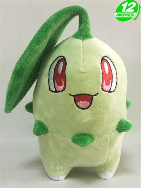 Pokemon Chikorita Plush Doll - PNPL9379 - Anime Products Wholesale Directly from China