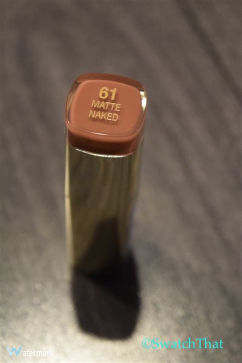 Swatch That: Milani Cosmetics - Color Statement Moisture Matte Lipstick - 61 Matte Naked