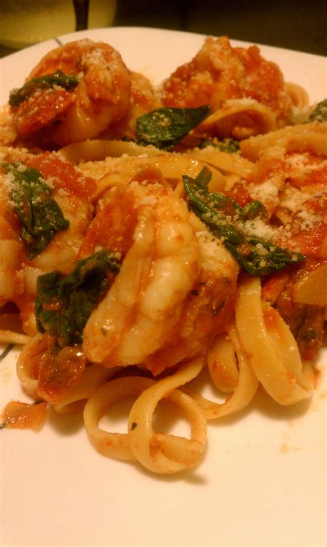 Shrimp Diablo with Fettuccine Pasta | Cooking recipes, Entrees, Recipes