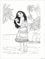 Moana Disney Princess Coloring Pages sketch template